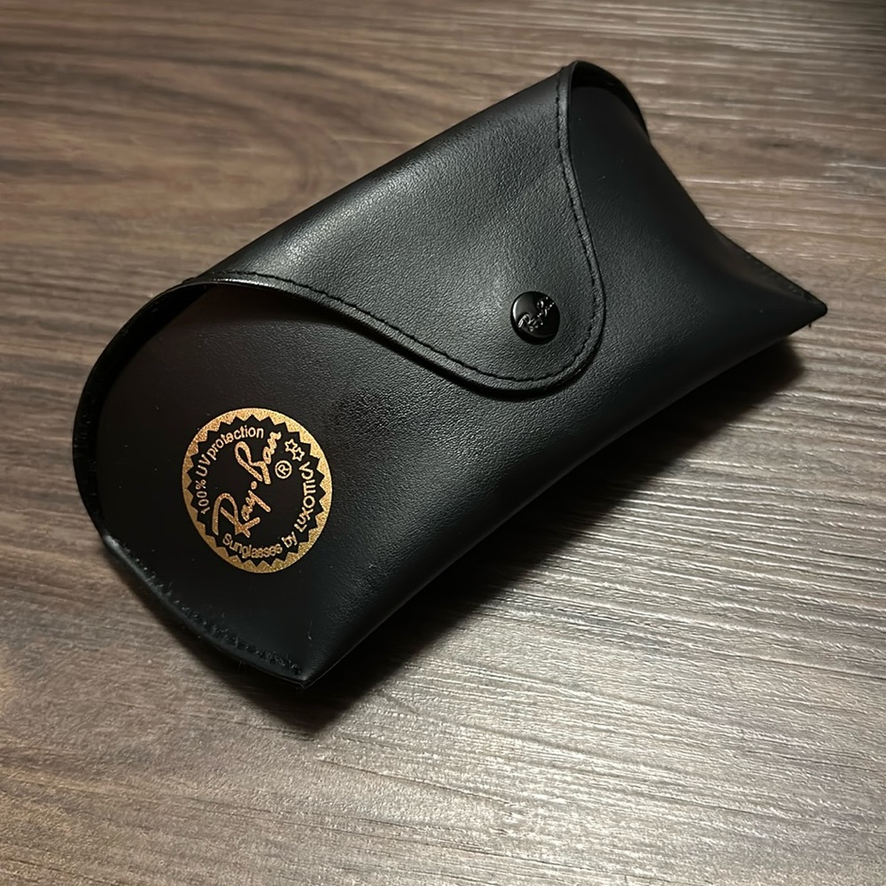 Ray Ban empty sunglasses black case